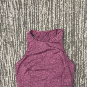 Old Navy Women's Heathered Purple Tank Top